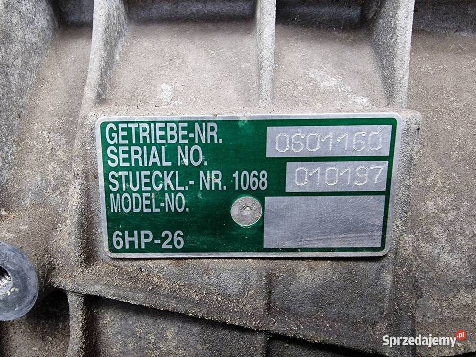 SKRZYNIA BIEGÓW MASERATI GRANTURISMO S 6HP26 47