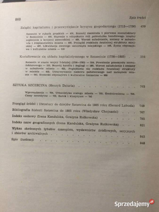 3577 Dzieje Szczecina Antykwariat Szczecin