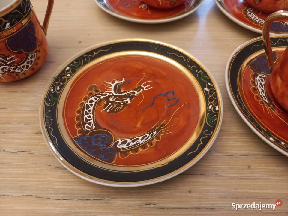 Porcelanowa zastawa Japońska z lat 70 tych Piastów