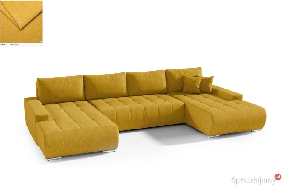 Duży narożnik rozkładany kanapa z funkcja spania Poznań sprzedam