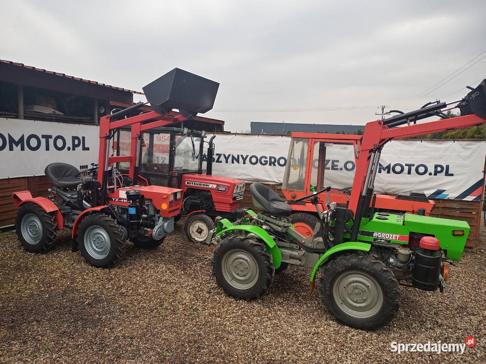 ODŚNIEŻANIE akcja zima Ciągnik Komunalny Solarka Grudziądz