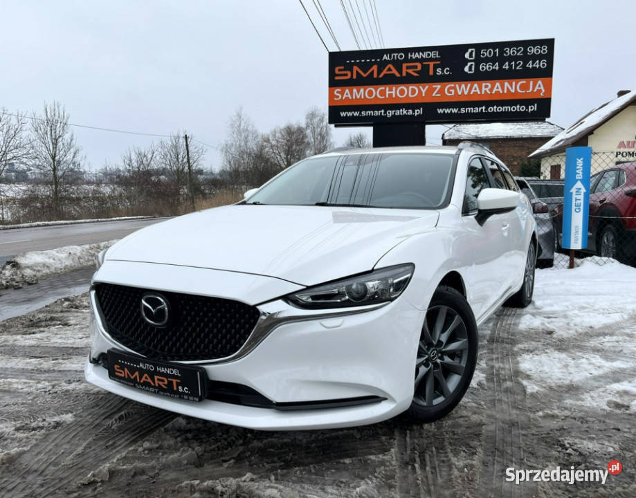 Mazda 6 Automat Navi Biała Perła Salon HUD III VAT marża 6 Mazda Rydułtowy