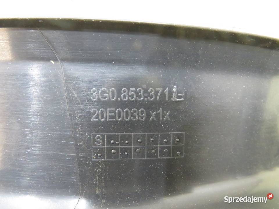 OSŁONA PROGU LEWA PASSAT B8 KOMBI 3G0853371 osobowe