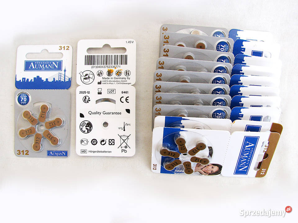 Baterie 312 AUMANN WARTA 70 Szczecinek sprzedam
