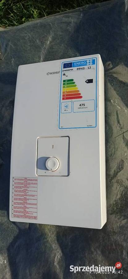 Przepływowy podgrzewacz wody 12 kw Zwartowo