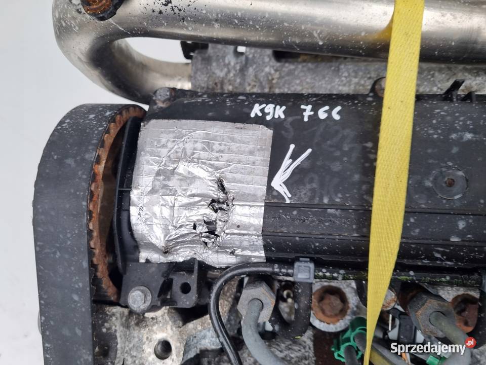 SILNIK KOMPLET Renault Modus 15 DCI 86 0512r Rudka