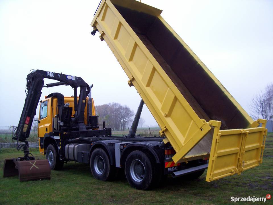 DAF GINAF WYWROTKA 6X6 HDS Wywrotki Gowarzewo