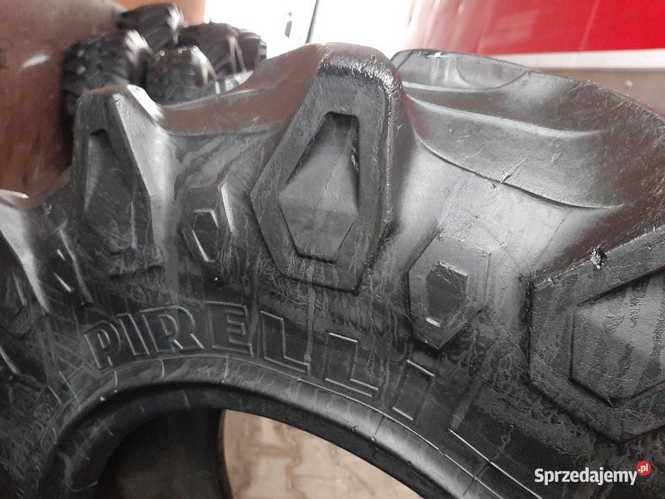Opona używana rolnicza 124R20 PIRELLI TM200 400 podlaskie