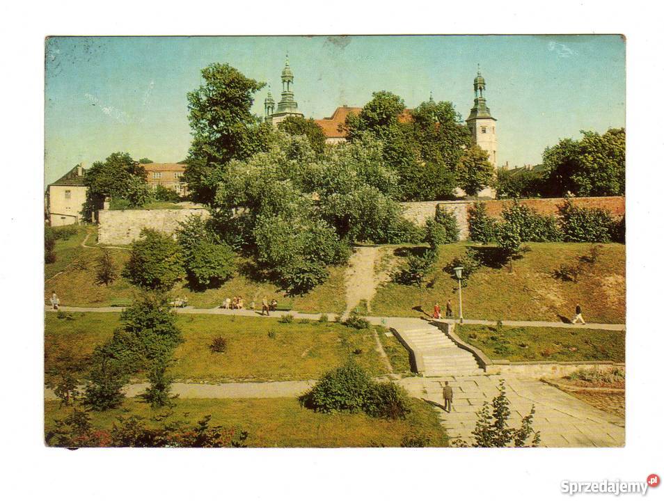 KIELCE PAŁAC STRONY PARKU POCZTÓWKA świętokrzyskie Krynki
