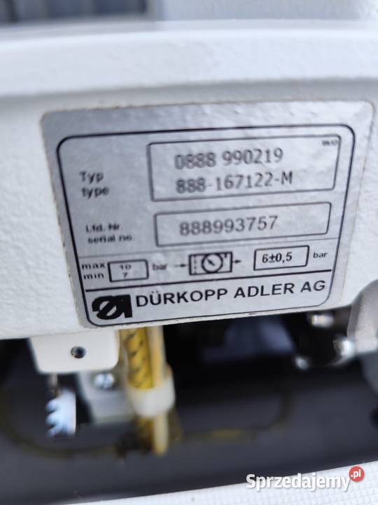 Durkopp Adler 888 1 igłowa maszyna do szycia mazowieckie Łaskarzew