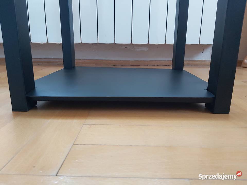 Stojak na drewno kominkowe czarny Pozostałe Przysietnica