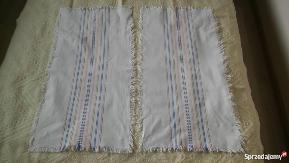 serwetka serweta dwie serwetki polski len inny kolor Gdańsk