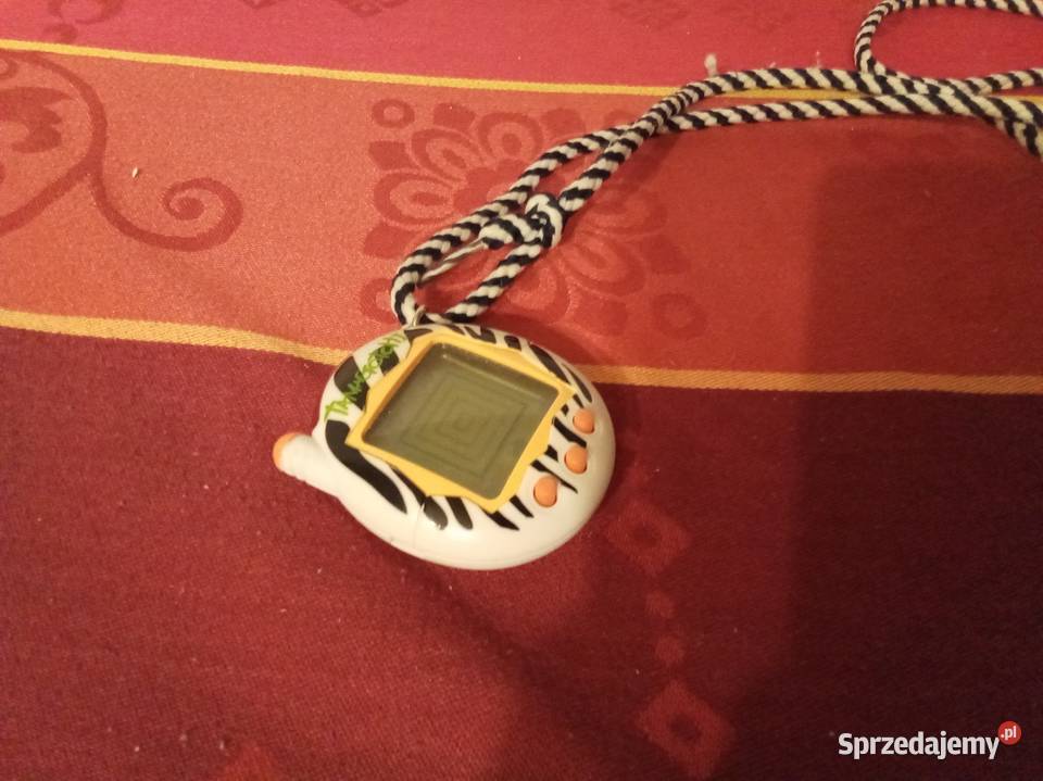 Tamagotchi zebra 2004 Bandai Warszawa
