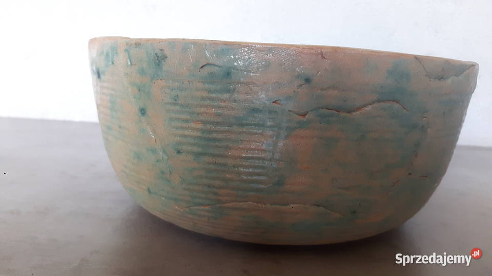Miska ceramiczna ręcznie wykonana Rękodzieło mazowieckie Otwock sprzedam