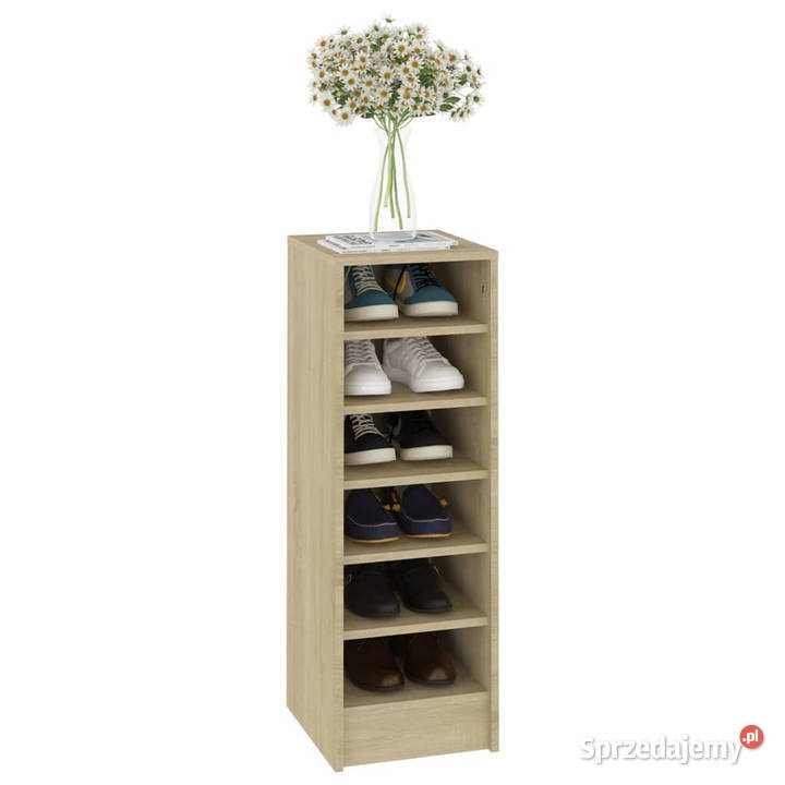 Szafka na buty dąb sonoma 315x35x90 WM809002 Warszawa