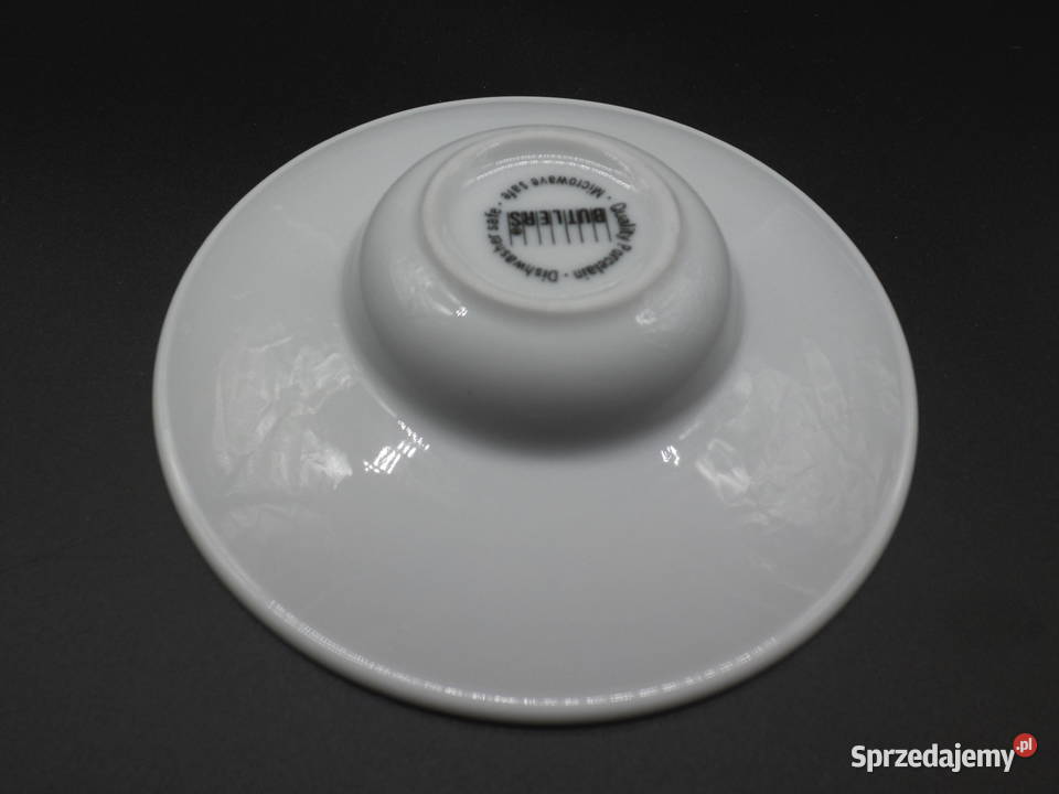 Porcelanowa paterka świecznik Porcelana i szkło wielkopolskie Raszków