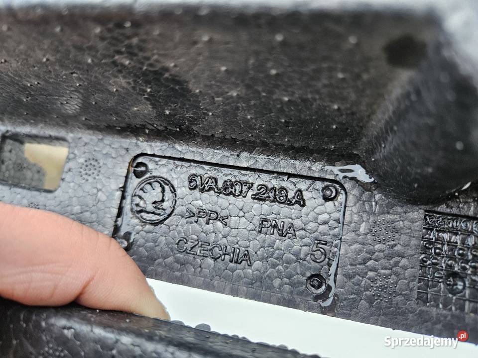 SKODA FABIA IV 4 ABSORBER ZDERZAKA PRZÓD PRZEDNI osobowe wielkopolskie Międzychód