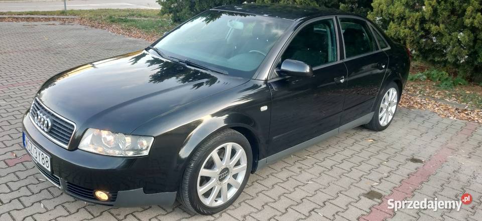 Audi a4 18T benzynaLPG sline automat sedan navi Rok produkcji 2003 Szydłowiec