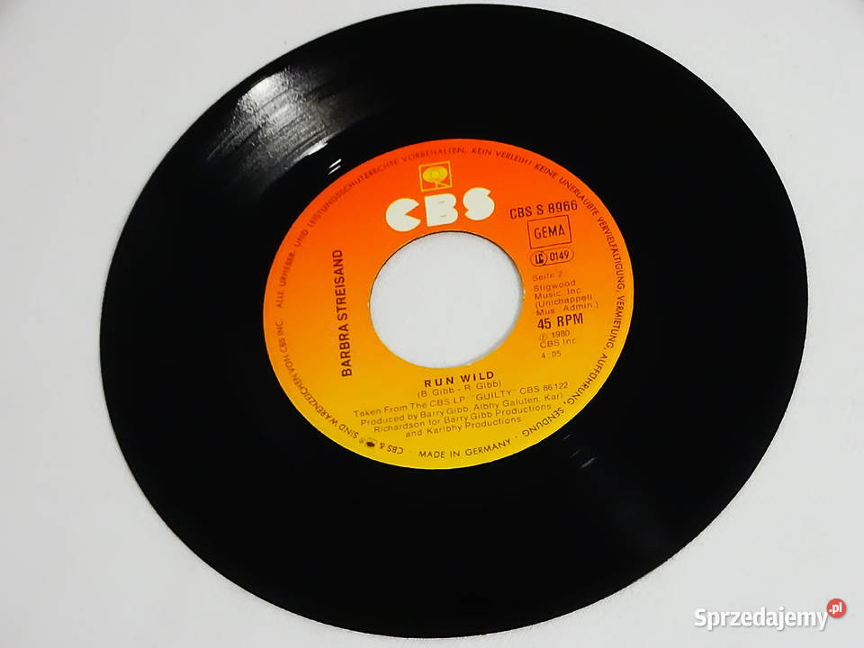 Barbra Streisand Woman In Love Label CBS CBS Biłgoraj