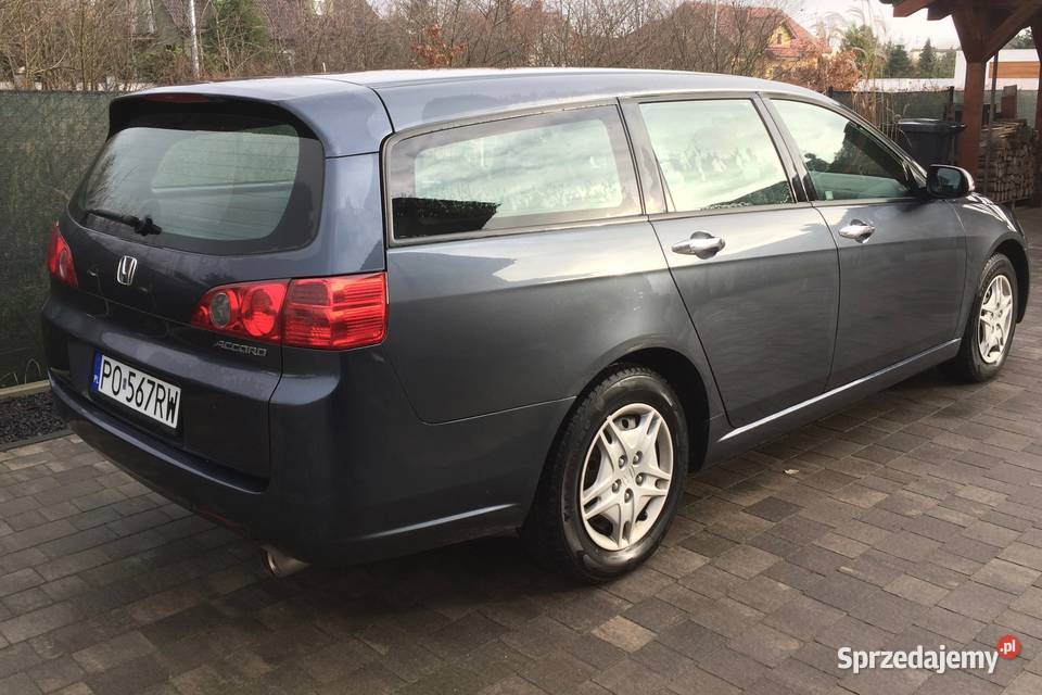 Honda Accord VII Kombi 2004 benzyna 20 Accord Samochody osobowe wielkopolskie Plewiska