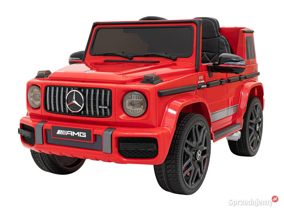 Mercedes AMG G63 dzieci Czerwony Łopuszno