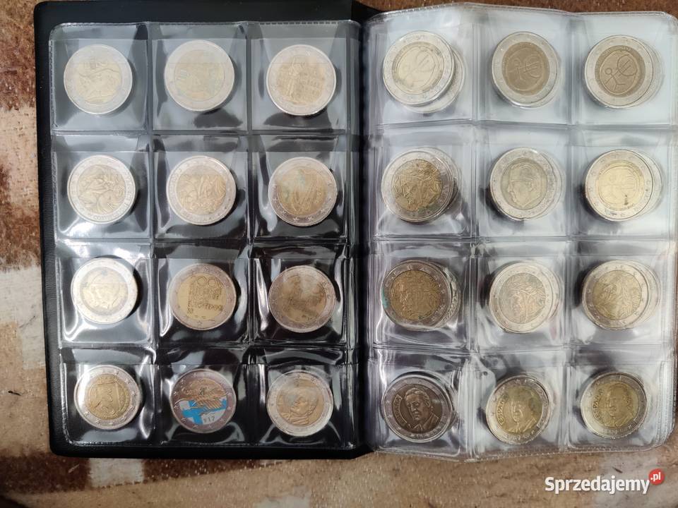 Rzadkie i kolekcjonerskie monety z różnych krajów UE