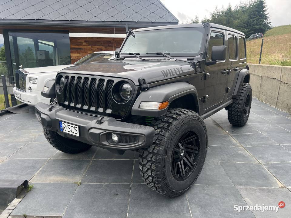 Jeep Wrangler WL 5D 2021 Willys super stan automatyczna Zakopane
