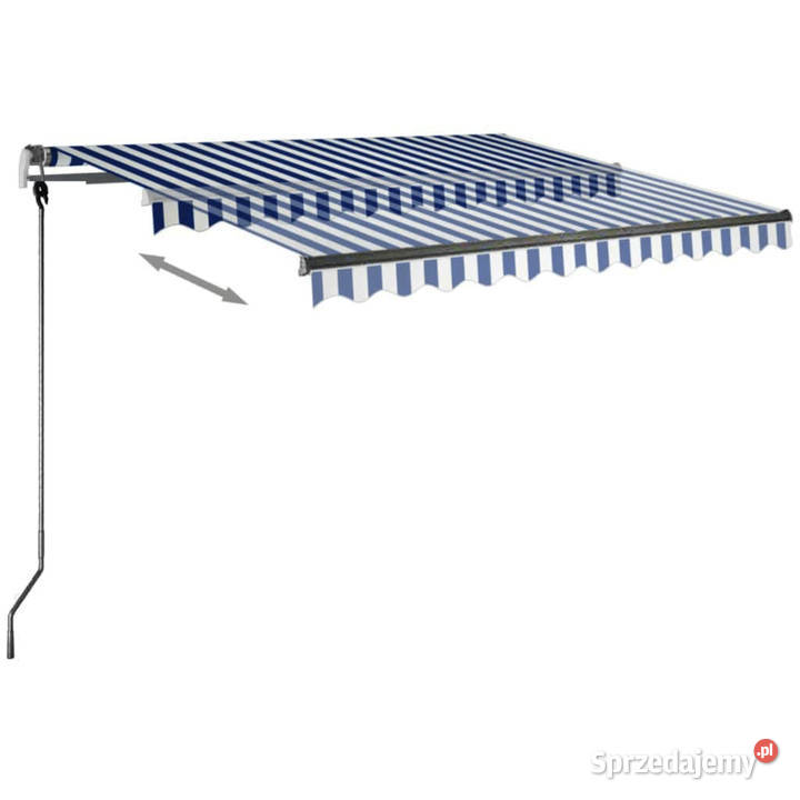 Ręcznie zwijana markiza z LED 350 x 250 Markizy i osłony Warszawa sprzedam