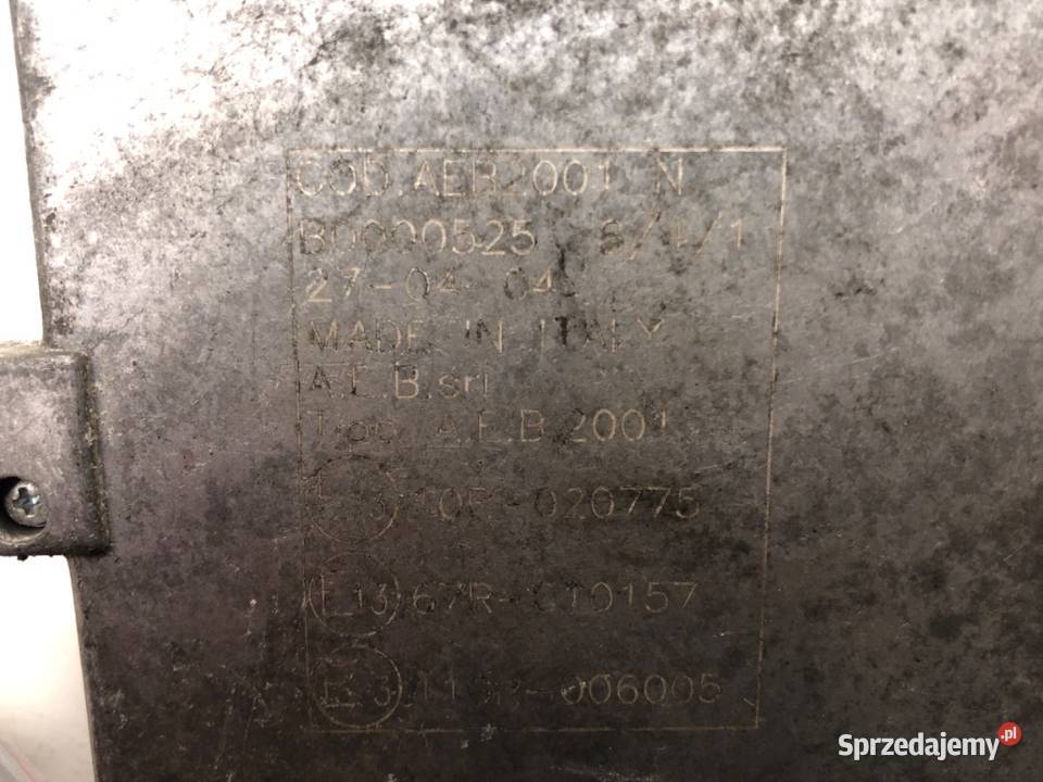 KOMPUTER DO GAZU LPG 67R010157 STEROWNIK GAZU Elementy instalacji LPG