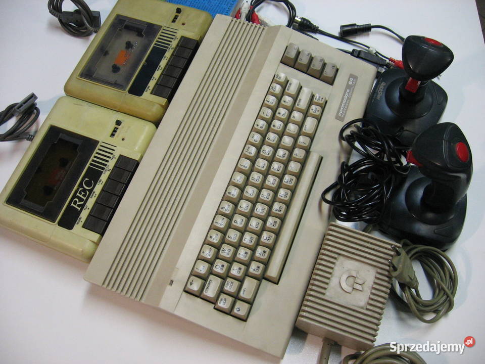 Comodore 64 KOMPUTER ZASILACZ MAGNETOFON PAD Opole sprzedam