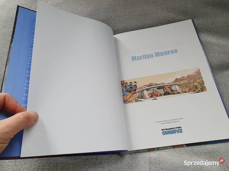 Spadająca Gwiazda Marilin Monroe komiks Gdynia sprzedam