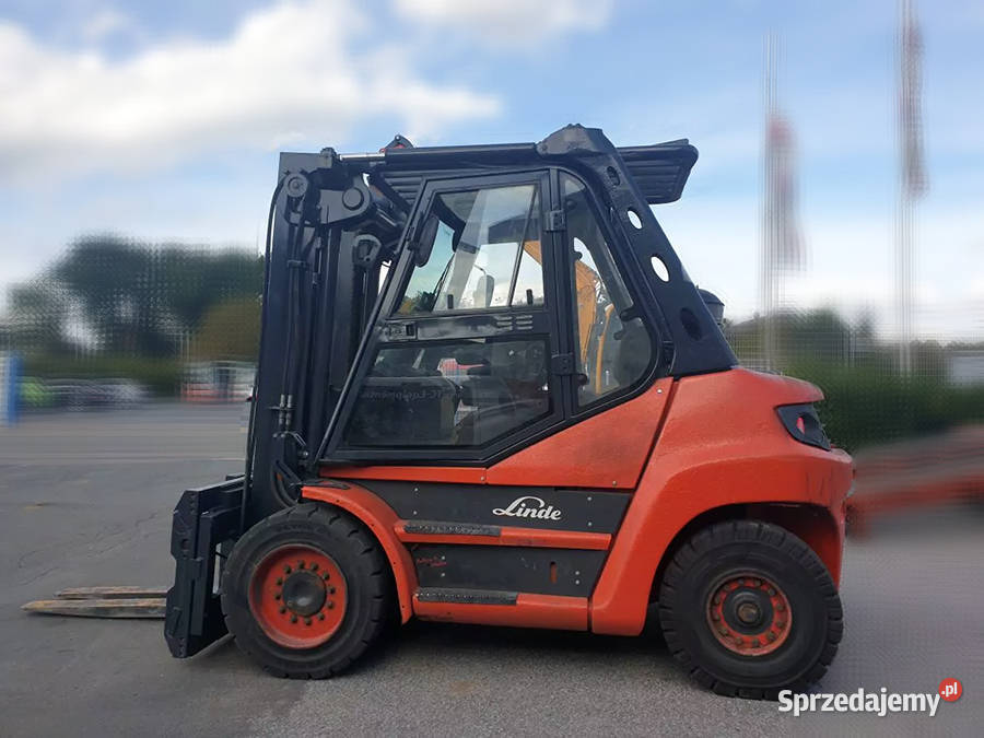 Wózek widłowy Linde H60D03 duplex 355 m diesel 6 Kęty
