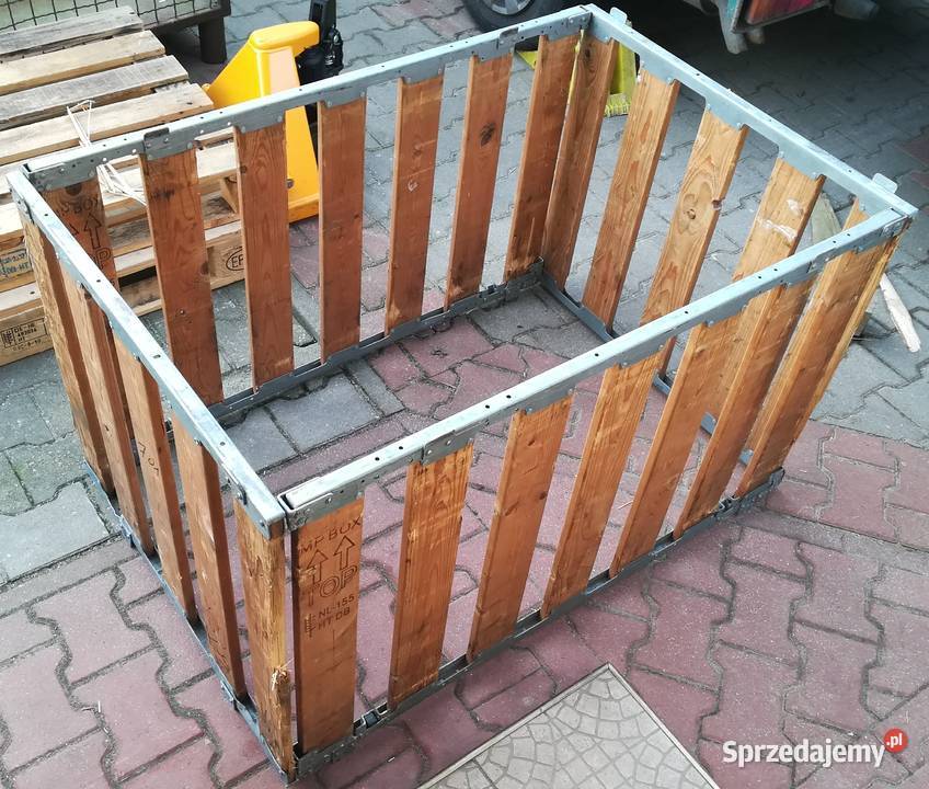 4 nadstawka kosz na paletę drewniany 120x80 wys Łódź
