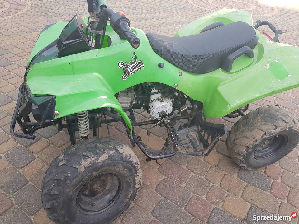 Uszkodzony quad 110 Czarne