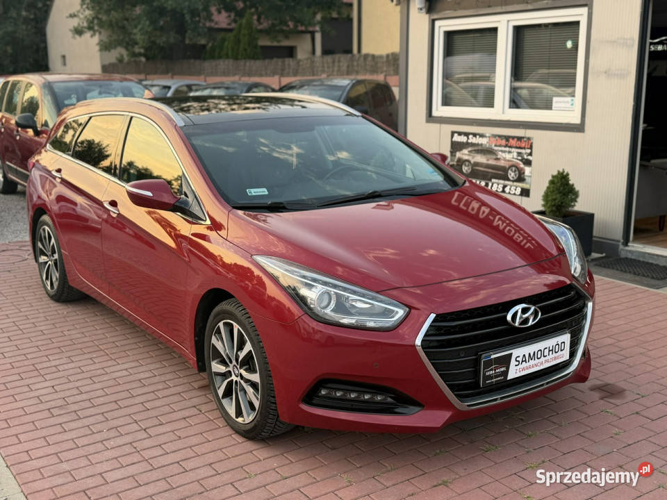 Hyundai i40 Gwarancja Skóra Elektryka Panorama kurtyny powietrzne Sade Budy