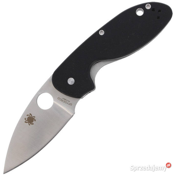 Nóż składany Spyderco Efficient G10 Black Plain Warszawa sprzedam