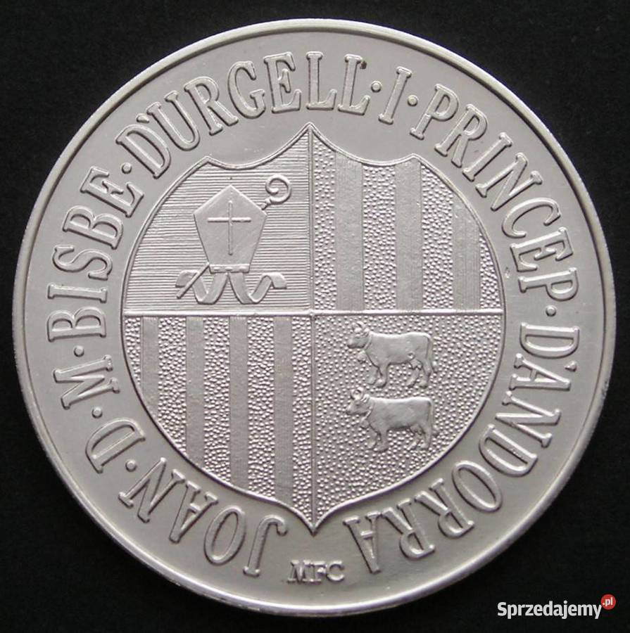 ANDORA 10 DINER 1986 MŚ SREBRO STAN 12 Antyki, Sztuka, Kolekcje Łódź