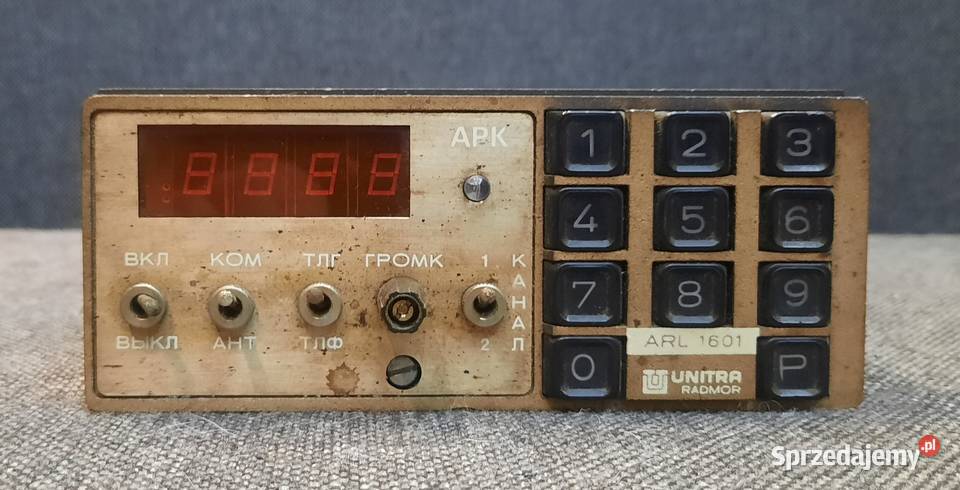 Radiokompas Unitra Radmor ARL 1601 samolotu Tarnów