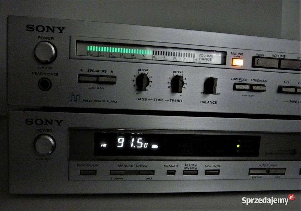 Wzmacniacz SONY TAF55 tuner STJ55L serwisie Bogatynia