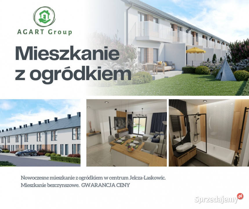 Mieszkanie JelczLaskowice CENTRUM z ogródkiem Jelcz-Laskowice