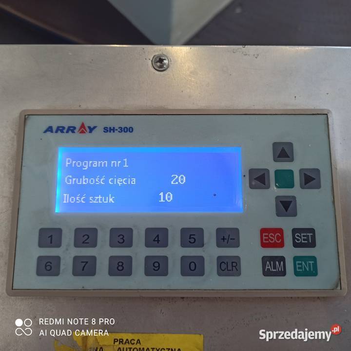 Krajarka pozioma karuzelowa maszyna do ciecia Olsztyn sprzedam