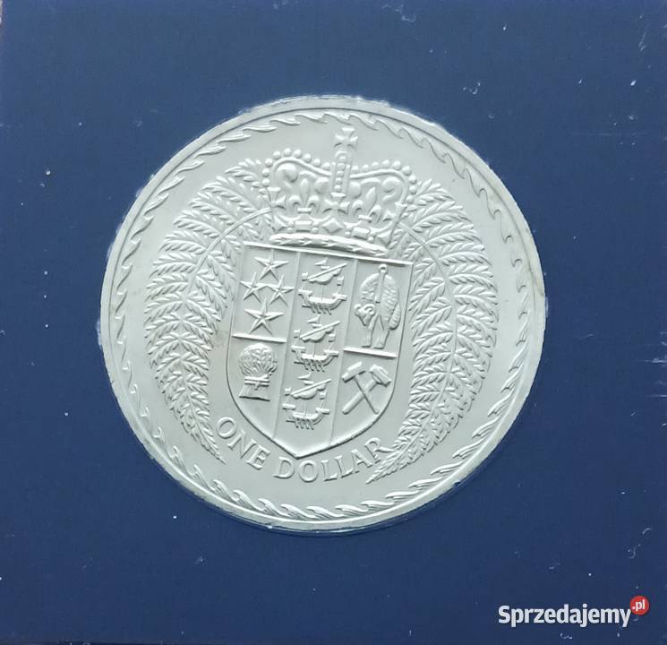 1 Dolar Nowa Zelandia 1967 r Mennicze oryginał