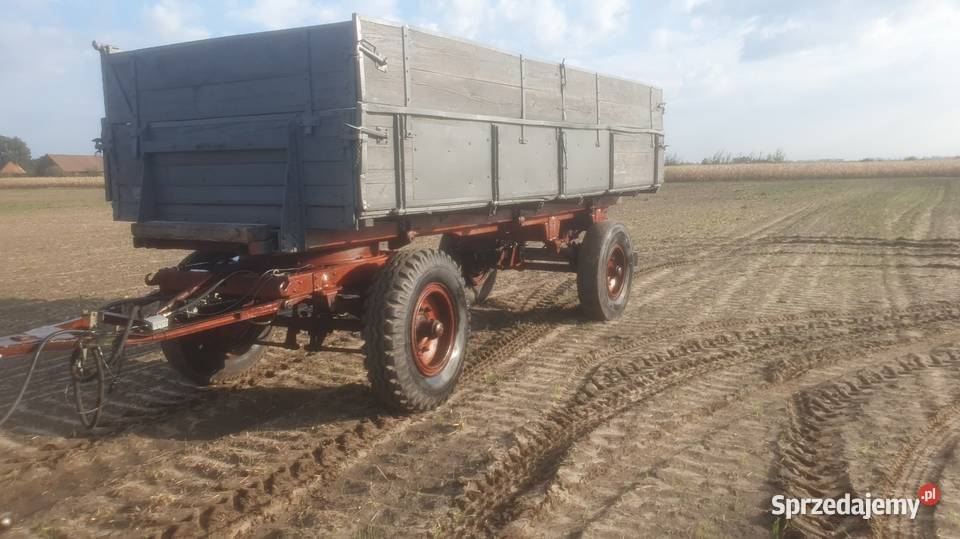 Przyczepa Rolnicza wywrotka 11 Ton DMC nieuszkodzony Korfantów