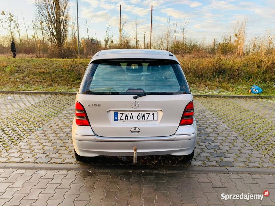 Mercedes a klasa 16 benzyna hak Rok produkcji 2003 Klasa A Szczecin