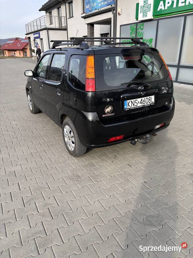 Subaru Justy G3X benzyna małopolskie Tylmanowa