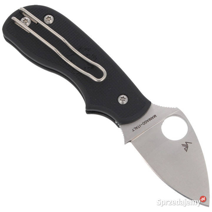Nóż składany Spyderco Squeak FRN Black Plain Warszawa