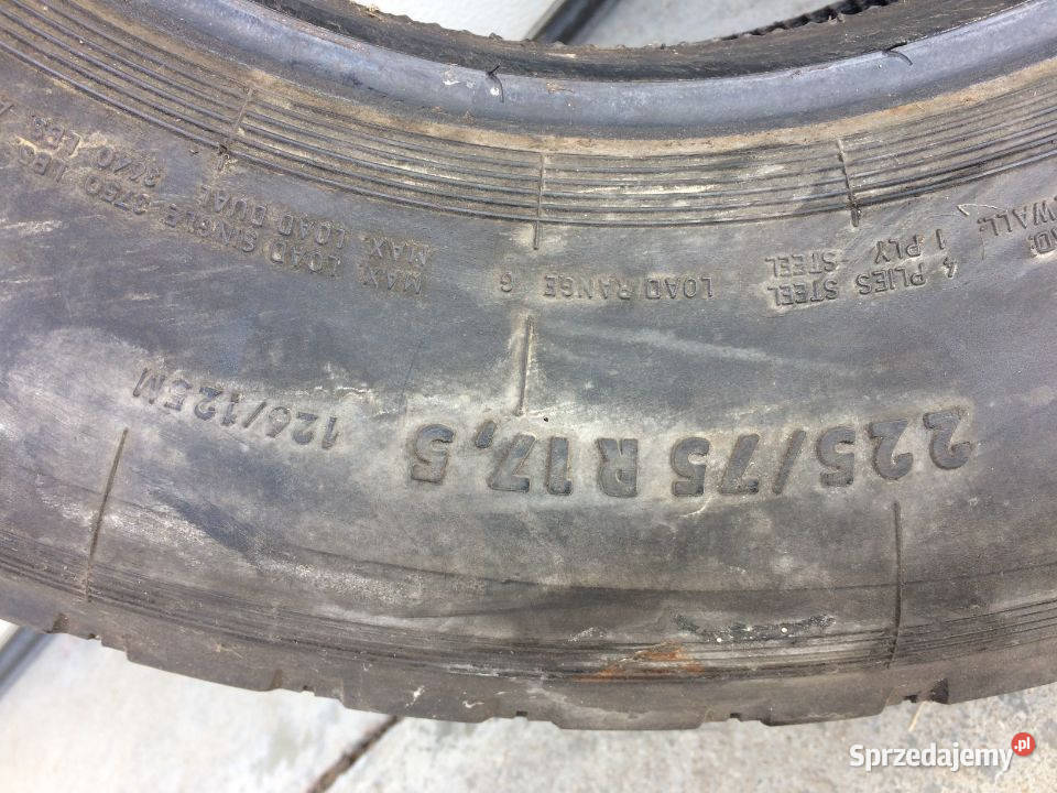 Continental 22575R175 RS 415 126125M lubuskie Maszewo
