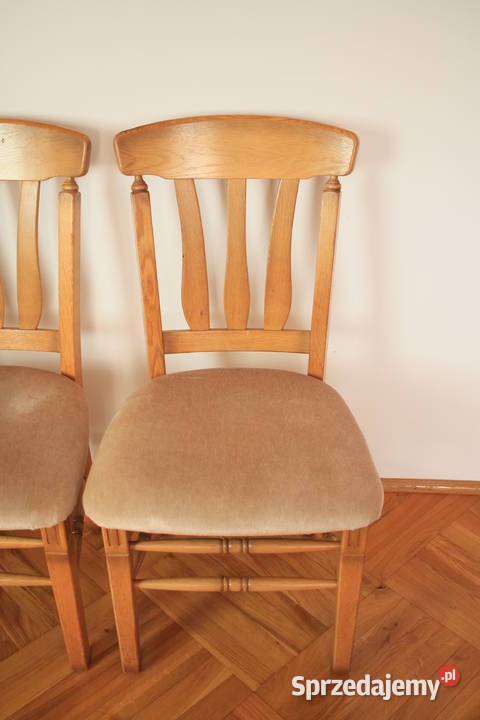 Stół jadalniasalon komplet krzeseł DĄB Pszczyna sprzedam