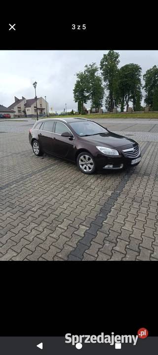 Opel Insignia 2012 kombi bezwypadkowy 18 benzyna Łużna