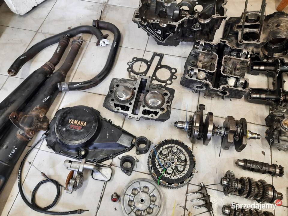 Yamaha XS 400 silnik części xs400 wał cylinder dolnośląskie Jelenia Góra